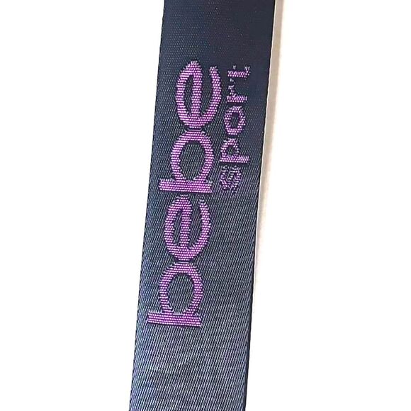 Bag Strap by Bebe Sport Black Purple - Picture 1 of 2